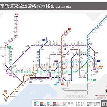 深圳地铁图最新探索,城市脉络一览无余