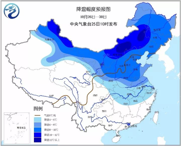 最新冷空气来袭，自然之力的交响曲